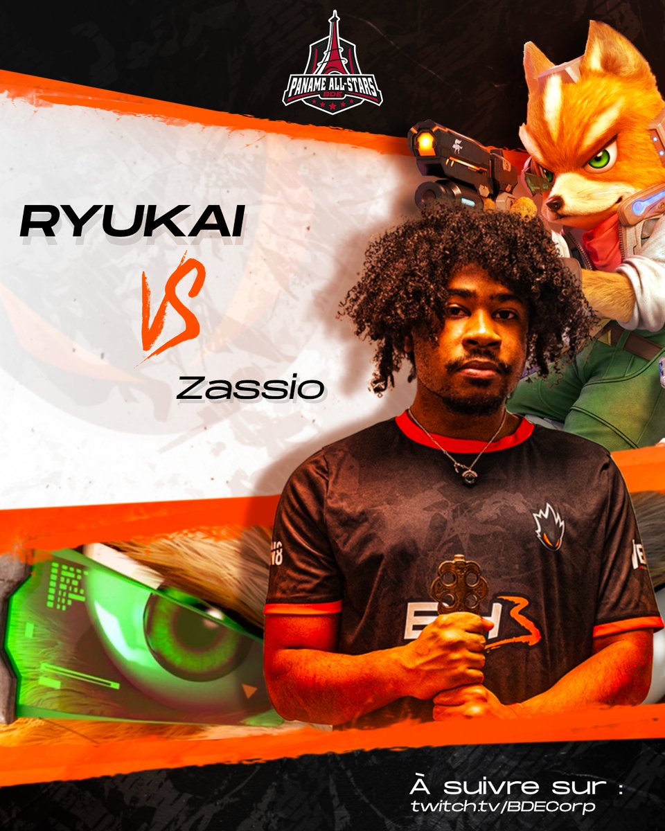 BH3_Esport's tweet image. 🔴 EN DIRECT DU PANAME ALL-STARS 2

Déjà 2 victoires parfaites pour @RyuKai 💯

Prochaine étape : le TOP 8 ... Mais d'abord, il faut win contre @SmashZass ⚔️

Go le soutenir sur la chaîne du @BDE_Corp 👇

📺 twitch.tv/bdecorp

🤙 @VeigaManagement 

#SSBU #SmashBros #Esport