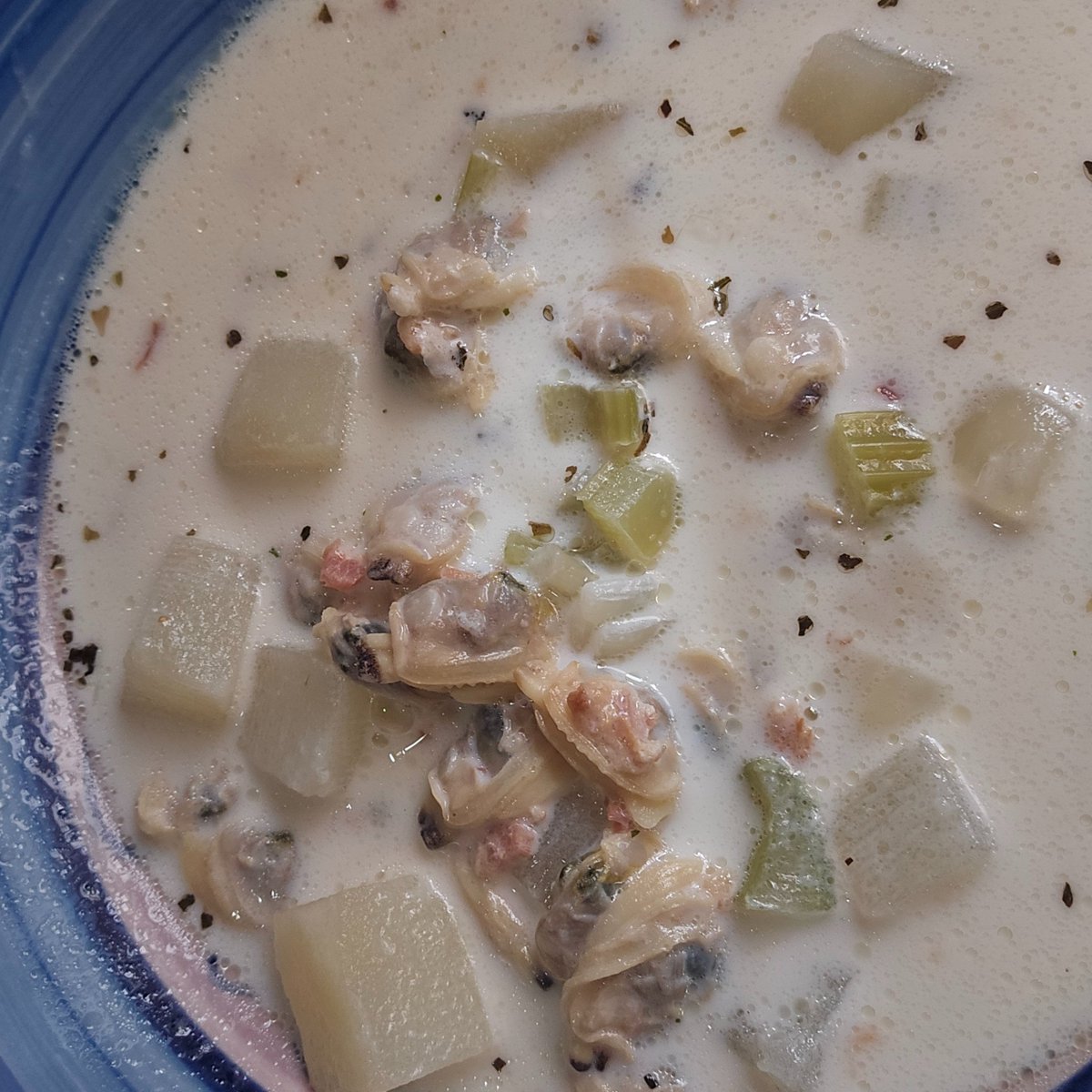 AbbieBFAdvocacy's tweet image. What a beautiful Sunday morning Chowder for brunch 😋 #brunchideas #brunch