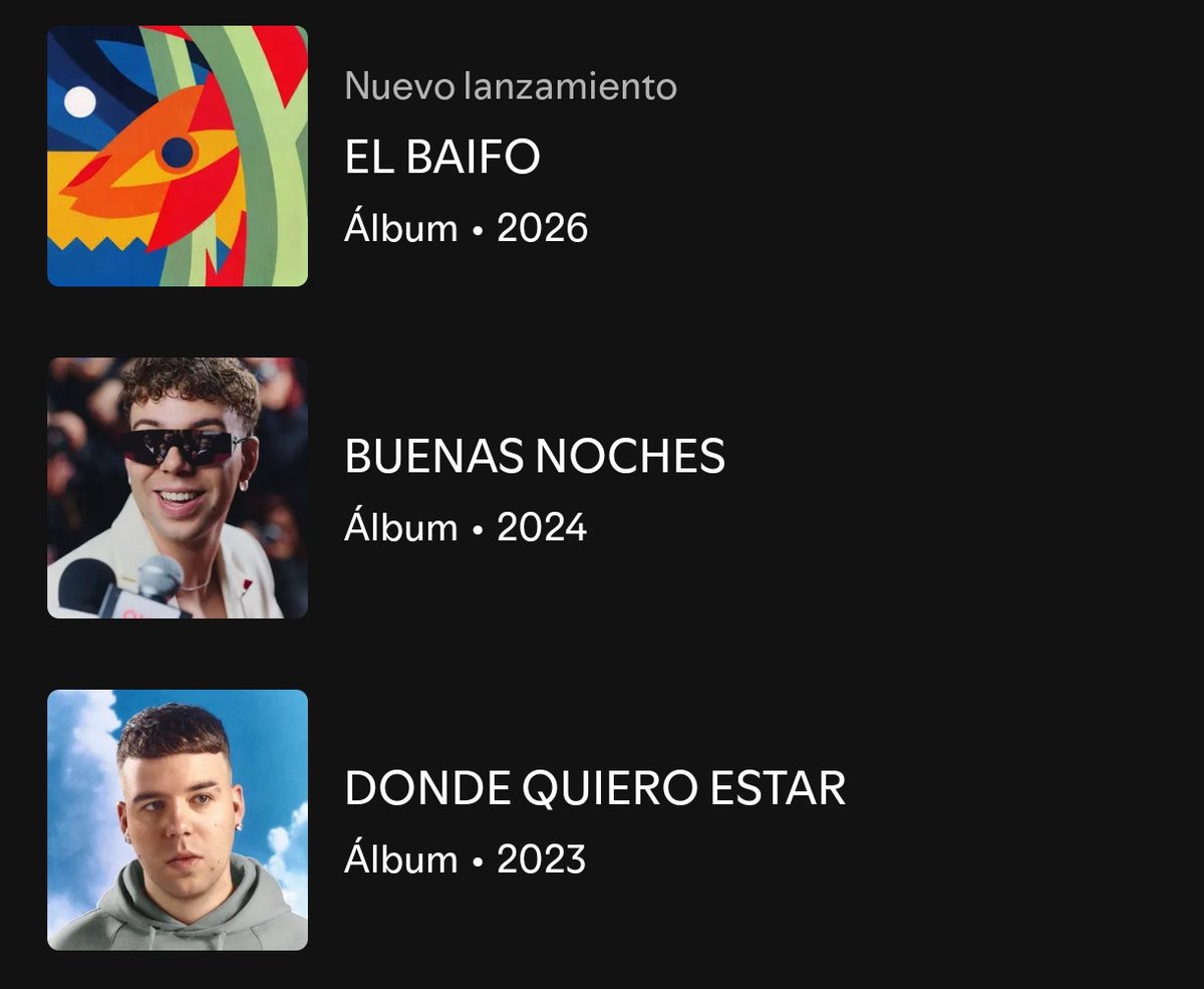 Hay pocos artistas que hayan sacado 3 discos seguidos literalmente perfectos.

El más grande de España.