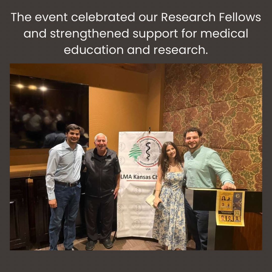 usa_ilma's tweet image. We were proud to celebrate our ILMA Research Fellows and strengthen meaningful connections within the medical community.

Thank you to everyone who joined ILMA Kansas and contributed to the success of this special event.

#ILMA #ILMAKansas #MedicalEducation #Research #Healthcare