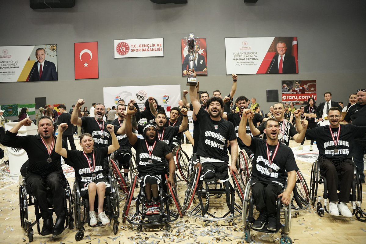Beşiktaş Tekerlekli Sandalye Basketbol tweet media
