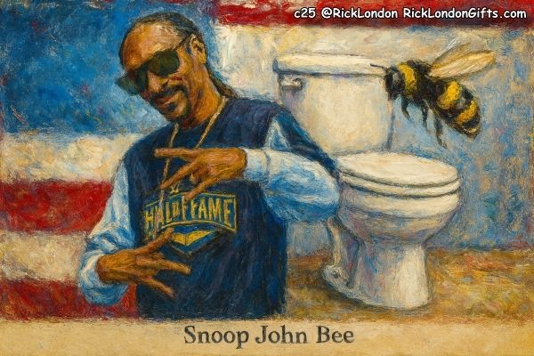 ricklondon's tweet image. 🎨🤣 New cartoon drop is live and packed with belly laughs — perfect for a quick scroll-smile break 😄✨ Browse several thousand quirky, gift-ready pieces at RickLondonGifts.com and grab something that’ll brighten someone’s day. #funnygifts #snoopdogg #bathroomfixtures #bees