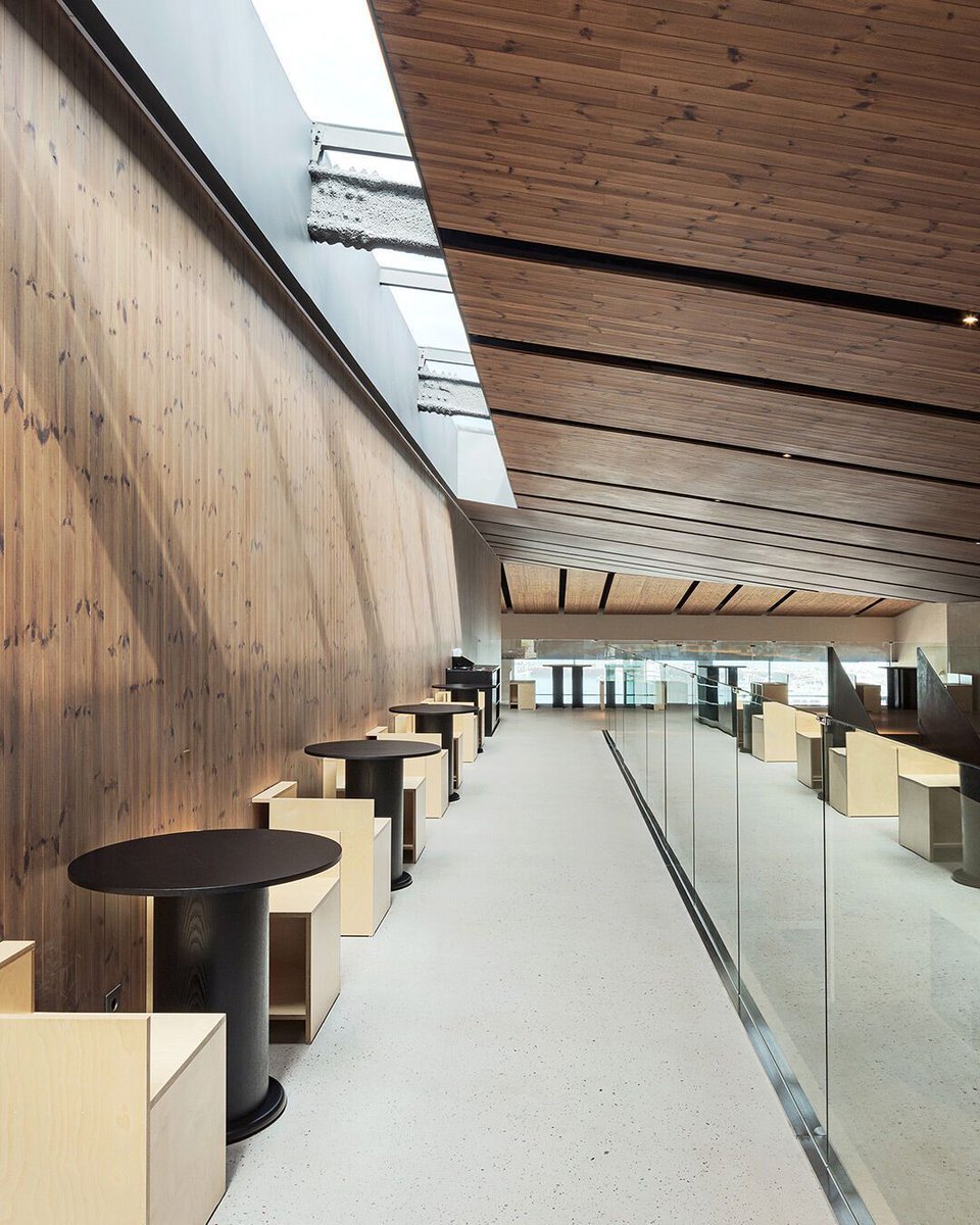 Archello's tweet image. The Suksan Cafe, located in Mokpo, South Korea showcases an impactful design by MMT Design &amp;amp; Studio.
archello.com/project/the-su… 

#architecture  #architecturelovers #inspiration #arquitectura #architecturedesign #interiordesign