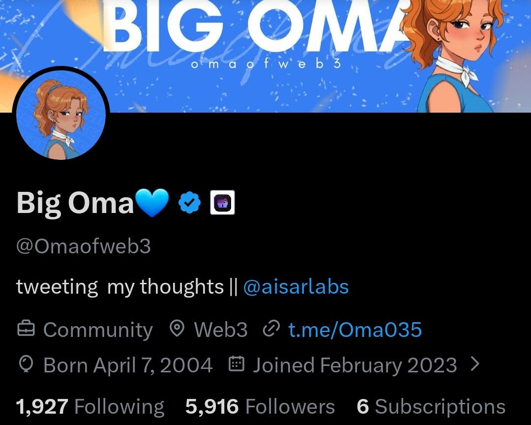 Big Oma💙 tweet media