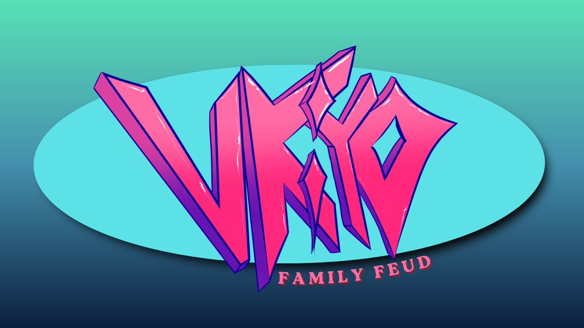 VKiyo_VTubing's tweet photo. Hey hey! 👀

Today will be the first ever stream on the VKiyoOfficial Twitch channel, we'll be LIVE in 3.5 hours with a chaotic VTuber Family Feud! 🥳

Come hang, yell your answers in chat, and watch some VTubers absolutely fumble easy questions!

#VTuber #GameNight #FamilyFeud https://t.co/fQdmpE6XsU