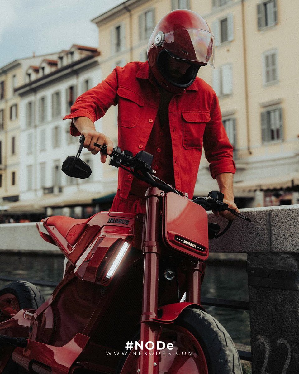 nexodes's tweet image. Brabus goes electric, inspired by Akira! 🚀 BRABUS and DAB Motors unveil a stunning electric motorcycle lineup on the 1α platform. #ElectricRevolution #Brabus #DABMotors #nexodes