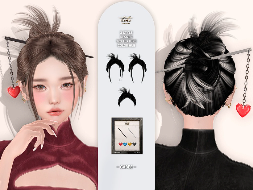 KawaiiFeedSL's tweet image. TETE Gabee Hair @ The Warehouse Sale〡Taxi: maps.secondlife.com/secondlife/Rot… 
#SecondLife #TETE #TheWarehouseSale #secondlifeevent #secondlifecontent #KawaiiFeed