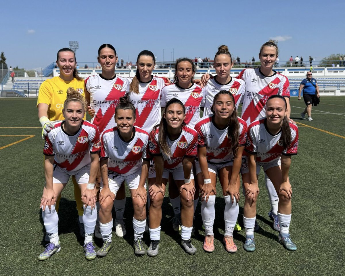 FundRayoFem's tweet photo. Fundación Rayo 0️⃣ - 2️⃣ @LUDfemenino 

Concluye la temporada 2025/26 para las nuestras. 

#FundaciónRayoFemenino https://t.co/EQxc9T9RMc