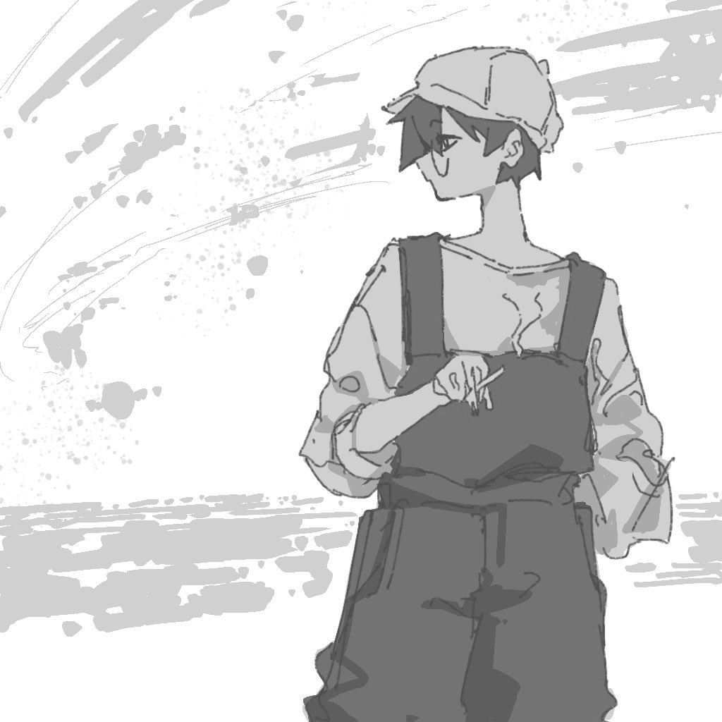 himono_saso's tweet photo. これは「けいとちゃんタバコ吸ってそう～」と思って描いたもののビジュアルがちょっと幼くなりすぎて未成年ぽくてマズイとなり昨日投げられなかった落描き https://t.co/KLhA99JOpm