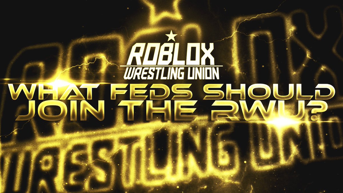 Roblox Wrestling Union tweet media