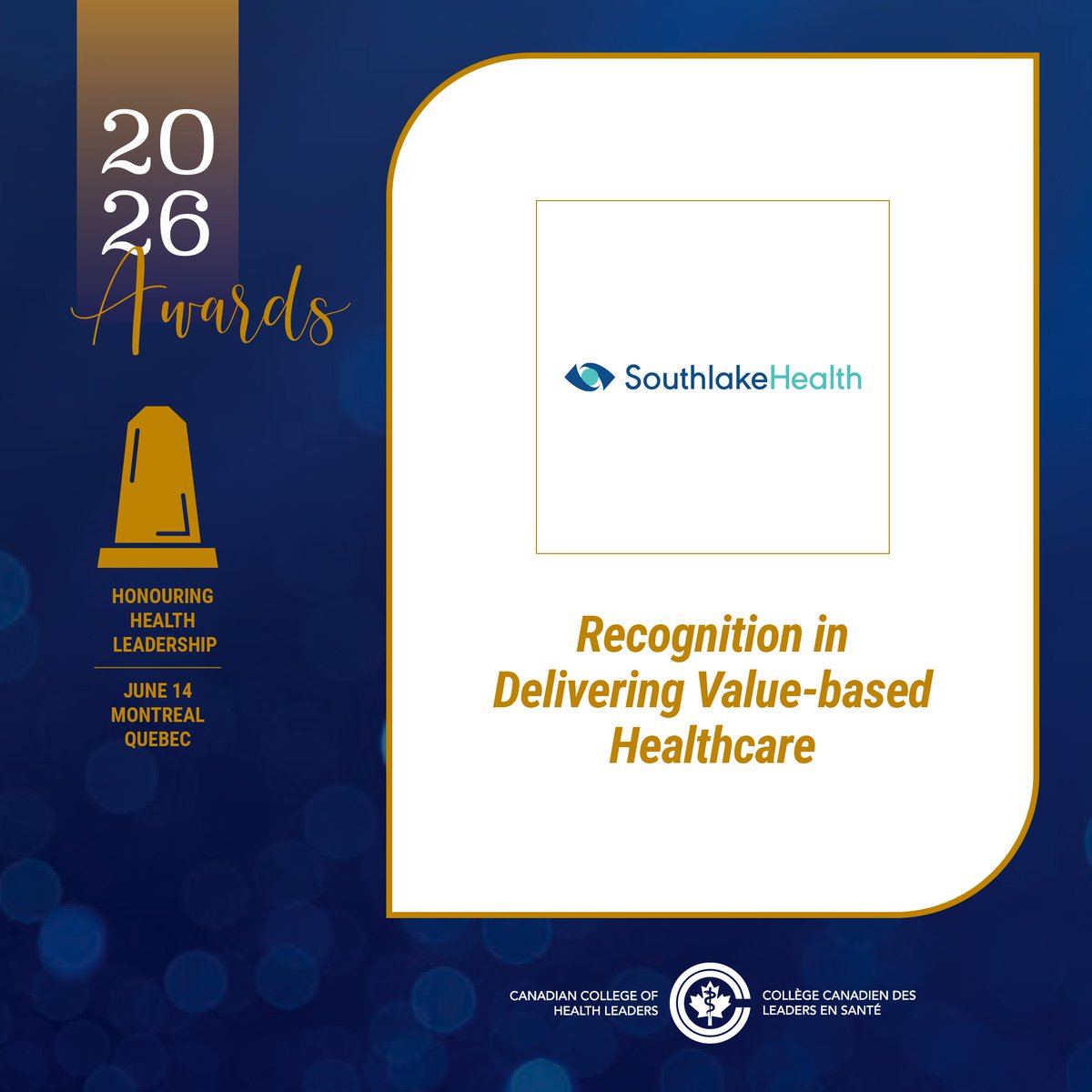 CCHL_CCLS's tweet image. 2026 Recognition in Delivering #ValueBasedHealthcare awarded to @southlakehlth’s Southlake@home and Southlake@home PLUS programs &amp;gt; bit.ly/southlake-heal… 

#CDNHealth  #valuebasedhealthcare #PatientExperience #PatientValue #CCHLDifferenceMaker