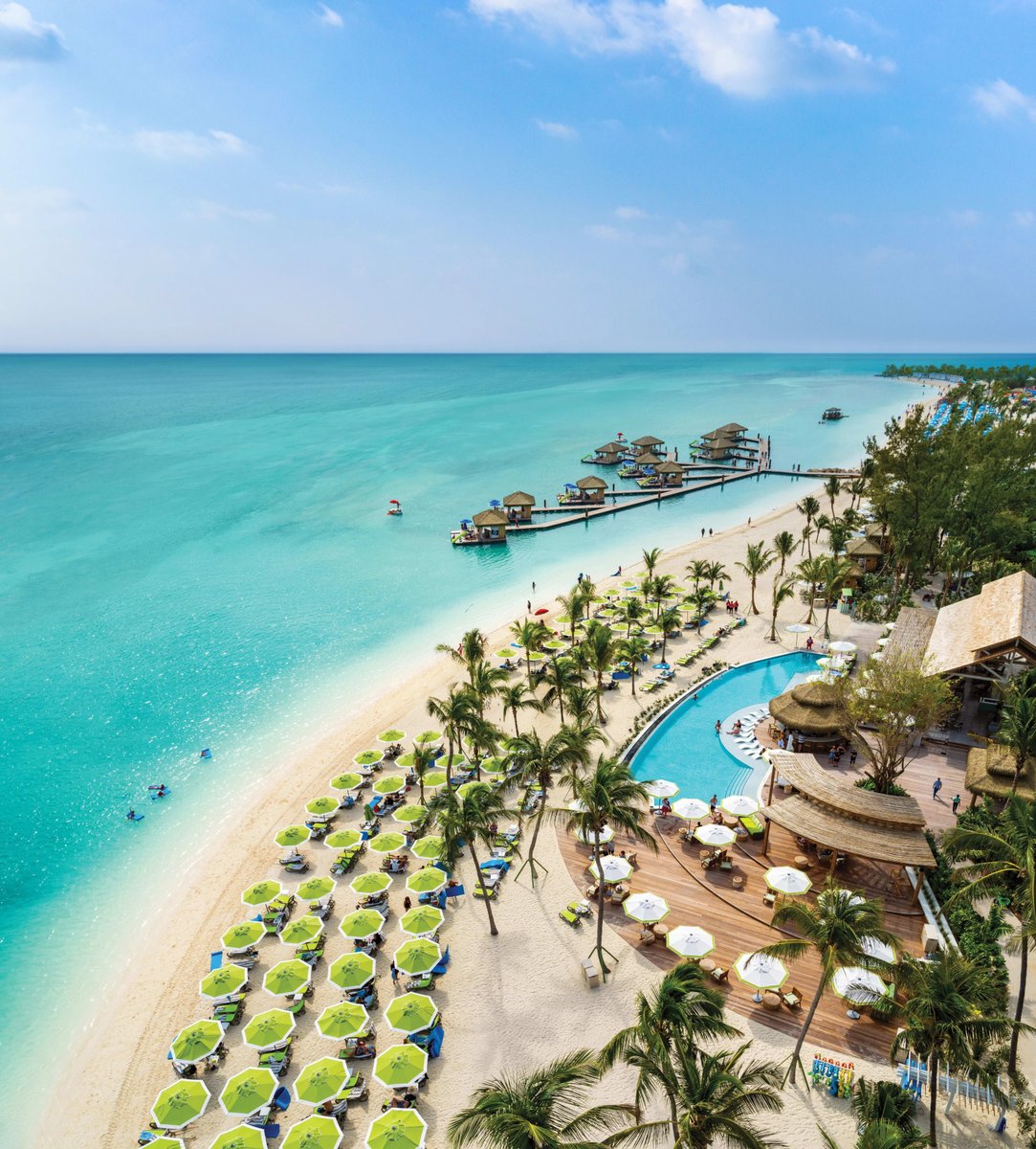 OpalExpeditions's tweet image. Elevate your relaxation in paradise 🌴🍹 at Coco Beach Club in Perfect Day at CocoCay! Imagine lounging in an infinity pool with the ocean views and indulge in luxury with upgraded dining and signature cocktails for a truly unforgettable escape. #RoyalCaribbean #PerfectDay