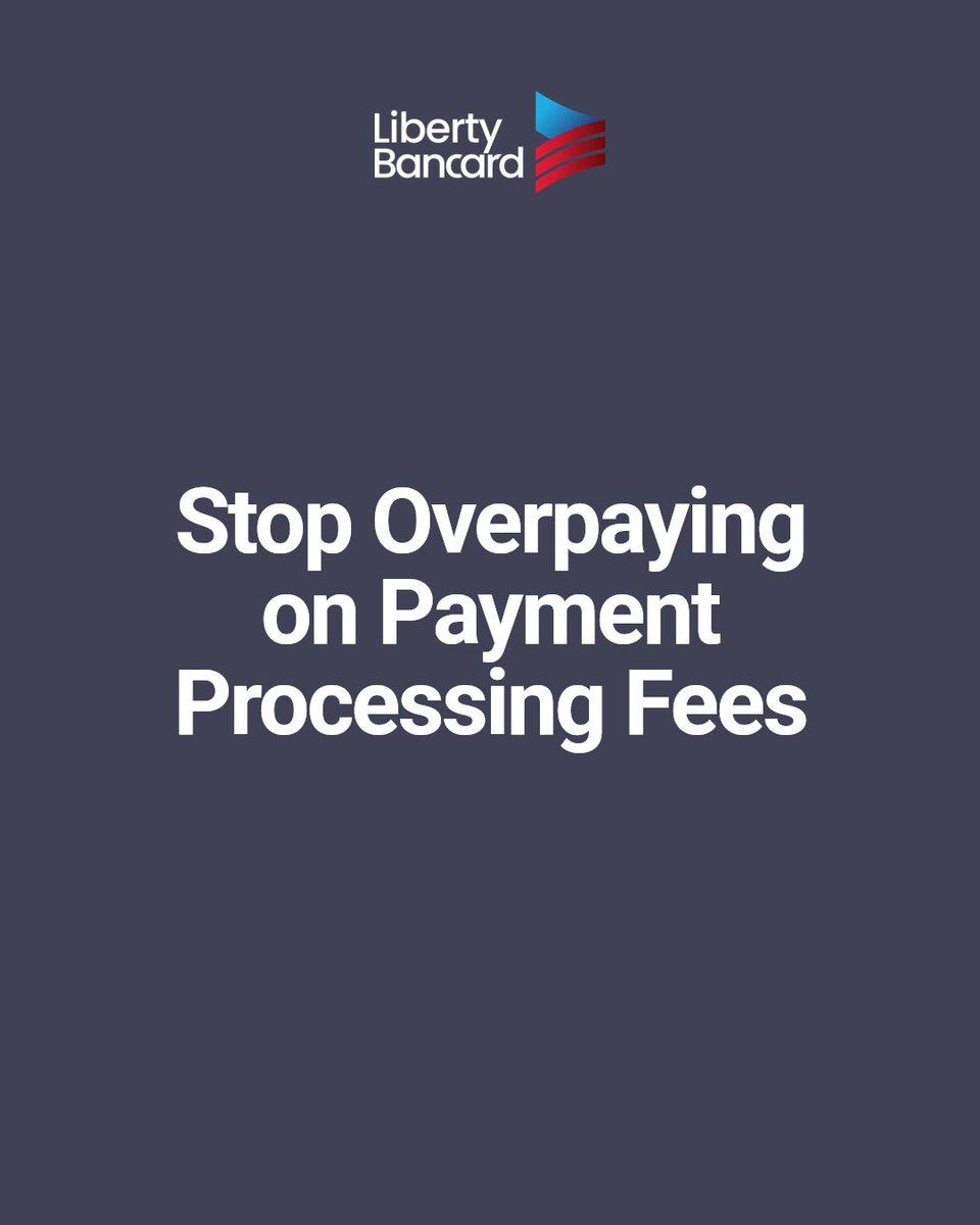 Libertybancard's tweet image. Stuck in a payment contract that doesn't fit? The real cost: overpaying per transaction, slow deposits, outdated equipment, hidden fees. Switch to transparent, flexible processing and save money. #PaymentSolutions #InterchangePlus #CashDiscount #CreditCardProcessing