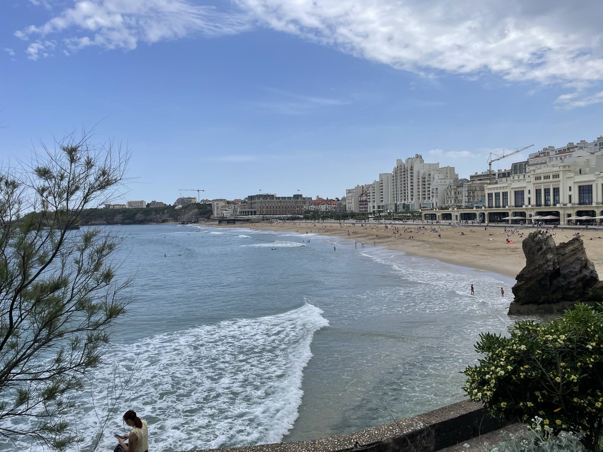 ScudandthesTig's tweet image. Day 36 of Bordeaux/Bilbao rugby trip
Some more pics taken around the Grande Plage area of Biarritz 
Hazy am; clearing pm. 18°C 😎🚐🍷🏄
#vanlife #motorhomelife #leicestertigers #biarritz