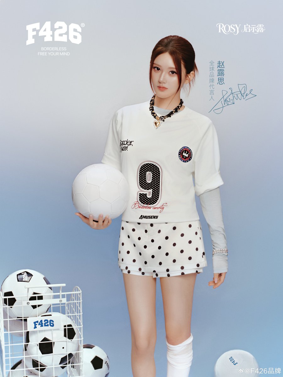 zhaolusi_intl's tweet image. [📸] 042626 #ZHAOLUSI #赵露思           
F426 Official IG / Weibo / XHS / Douyin Update  

“F426 × Zhao Lusi | Global Brand Ambassador

2026 Summer Collection has officially landed. 
Shine into the new season and ride the next wave of trend together.🔥💜✨”      

🔗