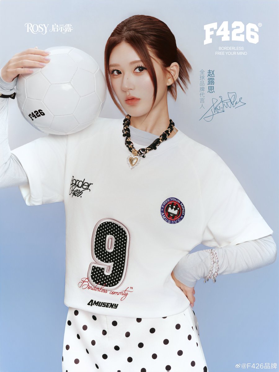 zhaolusi_intl's tweet image. [📸] 042626 #ZHAOLUSI #赵露思           
F426 Official IG / Weibo / XHS / Douyin Update  

“F426 × Zhao Lusi | Global Brand Ambassador

2026 Summer Collection has officially landed. 
Shine into the new season and ride the next wave of trend together.🔥💜✨”      

🔗