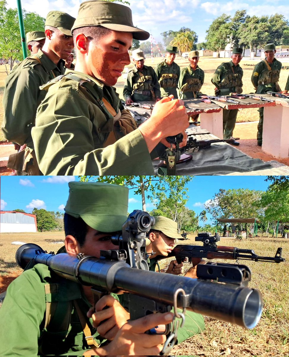 ‼️Cumplir con el SMA es más que un deber: es una oportunidad de servir a Cuba con honor,compromiso y disposición,incluso con las armas en las manos si fuese necesario.  
Ser parte del SMA es asumir valores como la disciplina,el valor y el amor por Cuba.  
#FARCuba #CubaEstáFirme
