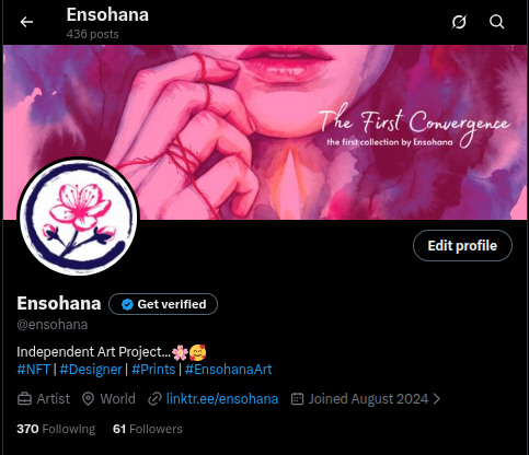 ensohana's tweet image. Today I was checking my name for bots and found a lot of them... hehehe... 🤖
I want to make it clear that my account is simply @ensohana, and I’m only active on a few social media platforms—and always under that name. 
Have a great Sunday.🌸❤️‍🔥⚡️

#NFT #NFTcommunity
