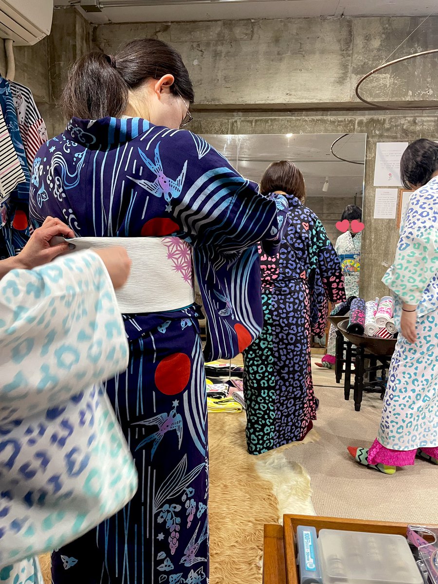 ばらいろ浴衣大阪展示会無事に終了しました。関西勢の面白さに笑って