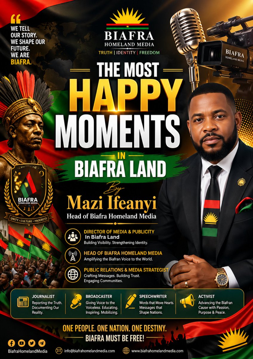 Biafra Homeland Media tweet media