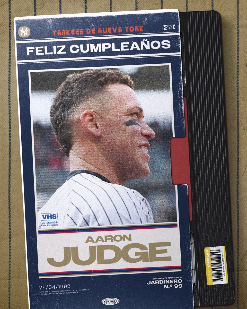 Yankees_Beisbol's tweet photo. ¡Feliz cumpleaños, Capitán! 🎉🎁🎂 https://t.co/XDZQy4pDWg