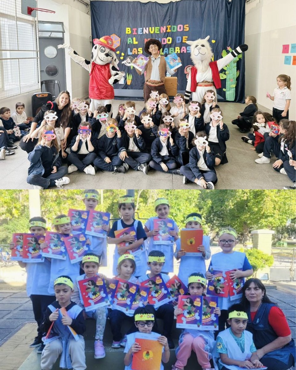 MinEducacionSFe's tweet image. ❤️ #Raíz está llegando a cada escuela de la provincia de Santa Fe.

📖 Alumnos de primer, segundo y tercer grado ya tienen su libro.

📚 ¡Avanza el Plan de Alfabetización Santafesino!

#Educación #Raíz #Alfabetización