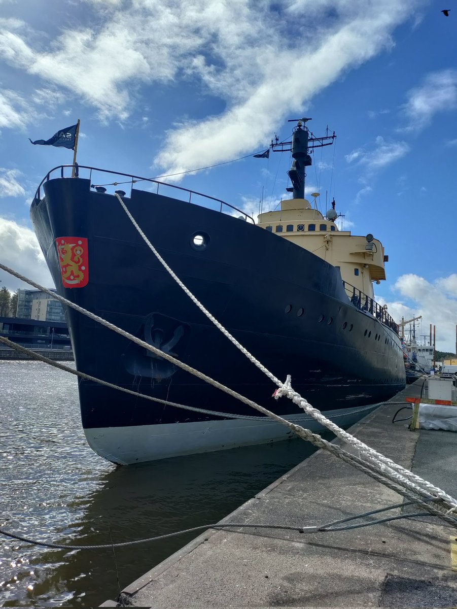 tinadanielaf's tweet image. On se komea 🖤
#sampo #icebreaker #forummarinum #turku #åbo
