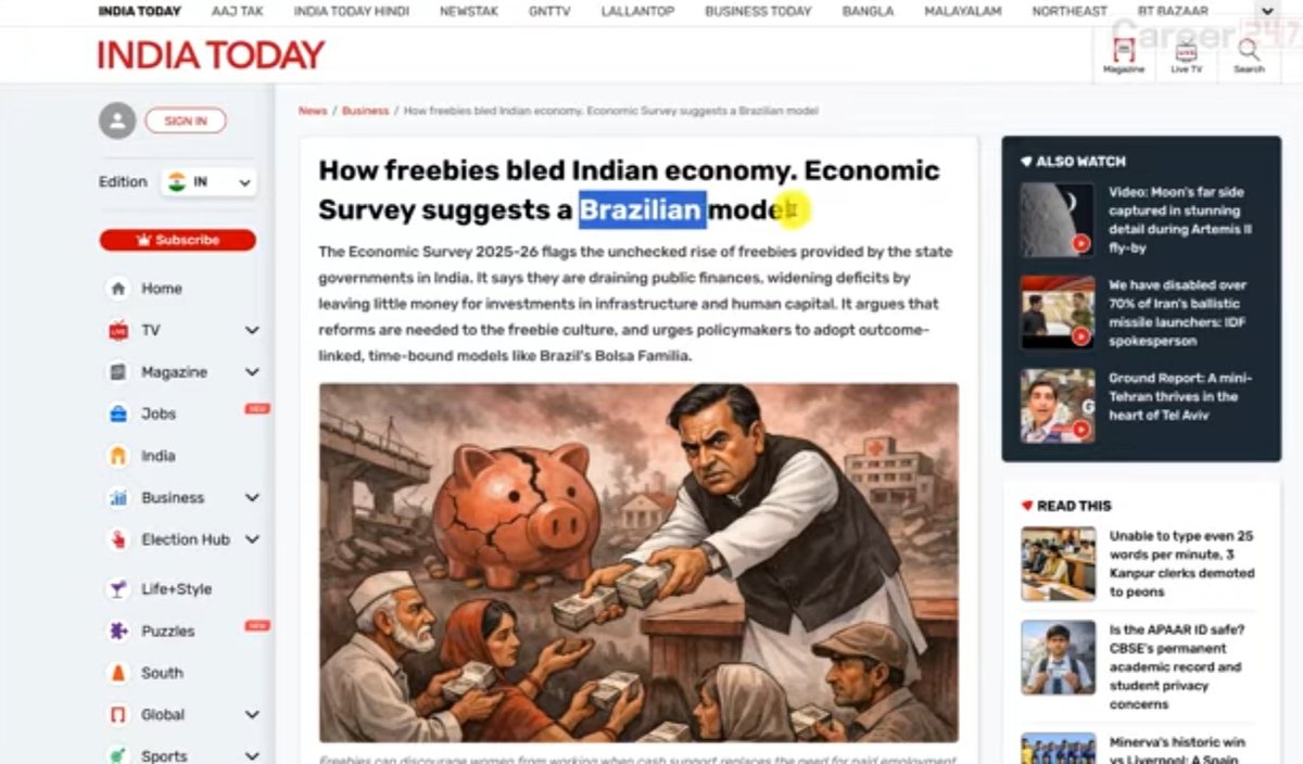 SoumyaRaja07's tweet image. Stop #freebies