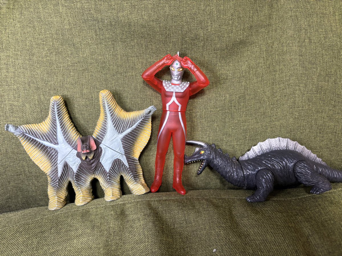 今日の釣果。 ウルトラセブン40周年バージョン ペスター 2003 キング