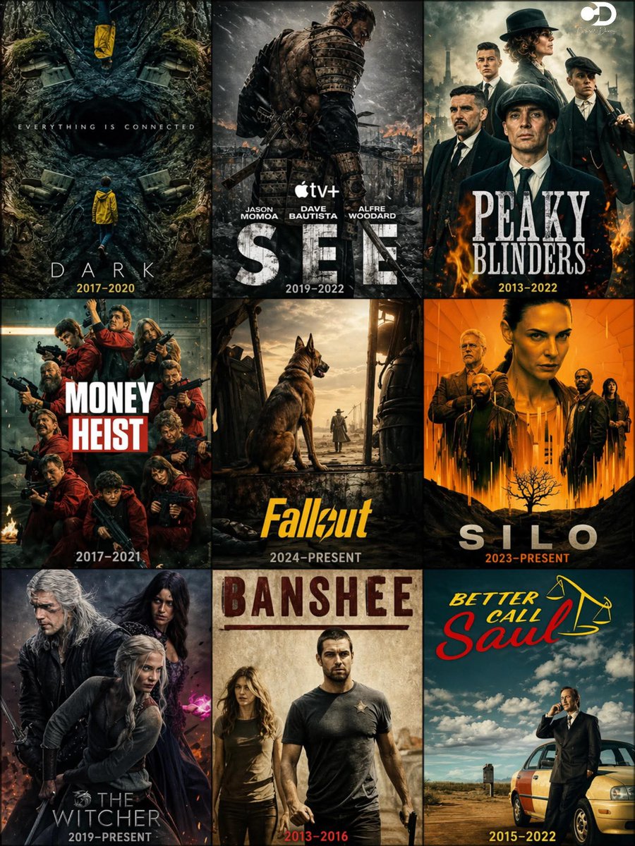 Highly recommend 9 series with high ratings from 2013 to 2026🔥🍿