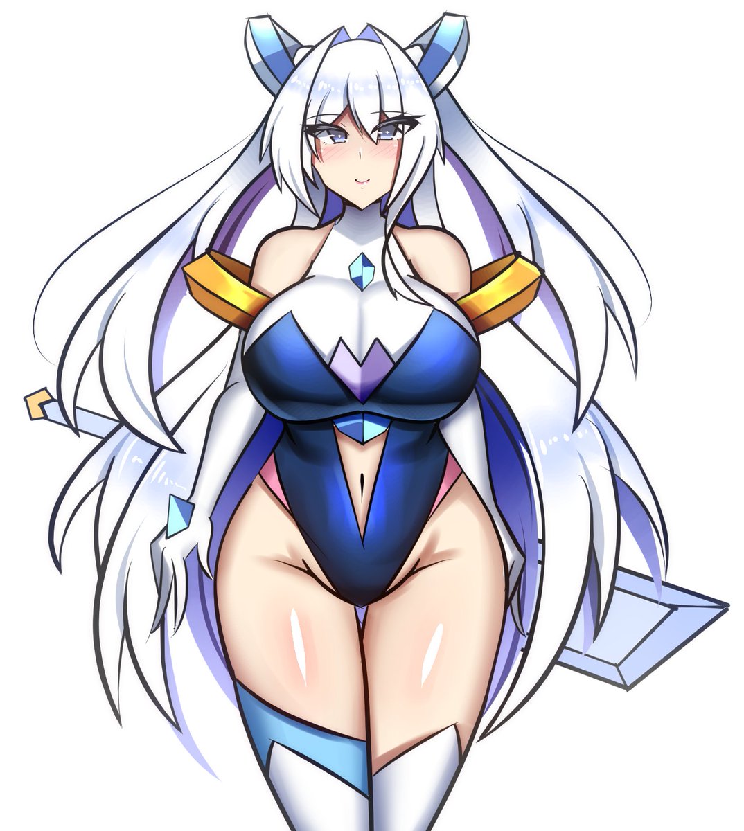 ましろとこころちゃんが融合した姿とさらにそれが変身した姿『レヴェリーヴァイスハート』をデザインしました!!

変身していない状態の彼女の名前はまだ考えていません!!!
「ゴ〇ータ」みたいに混ぜたらどうやっても変な名前になるのでいいのはないだろうか… 