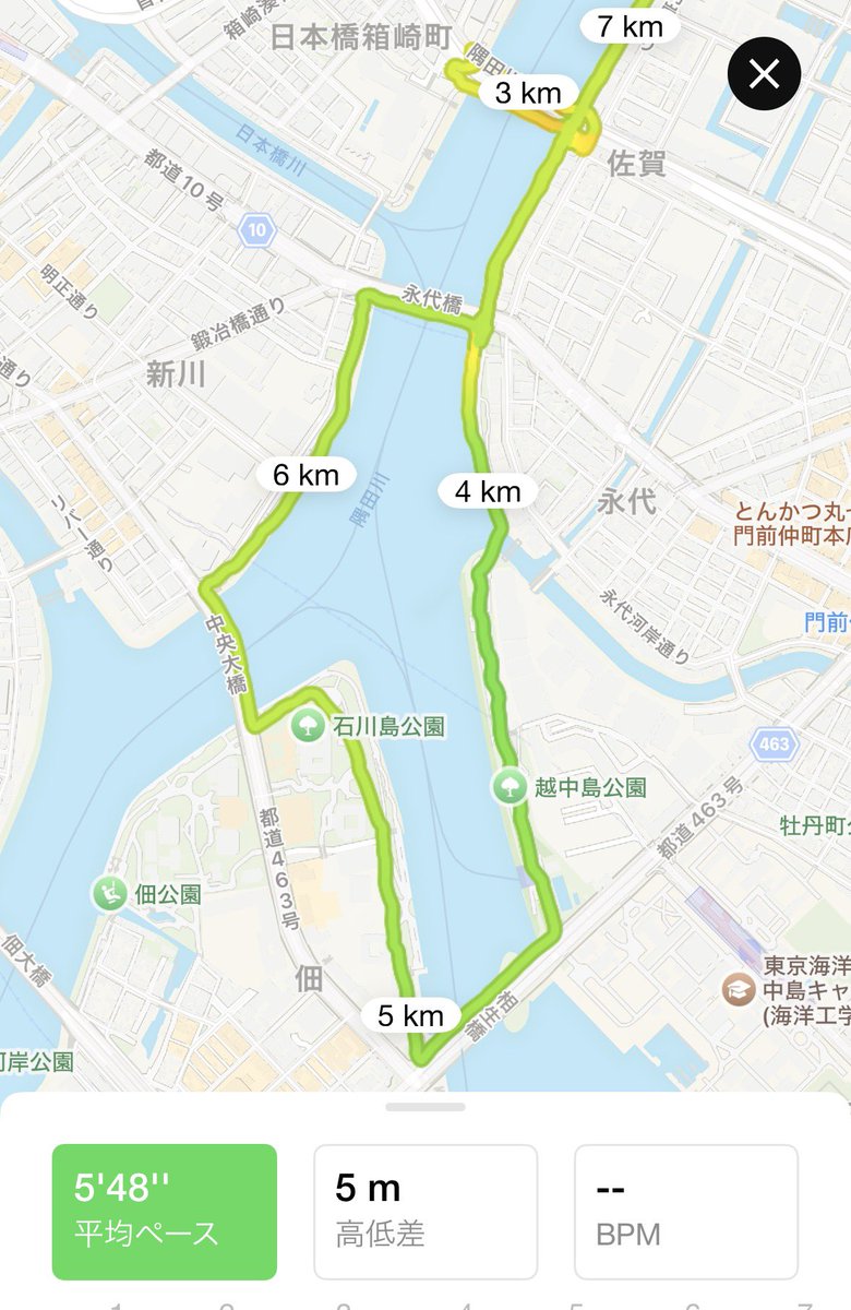 今日も沢山歩いた