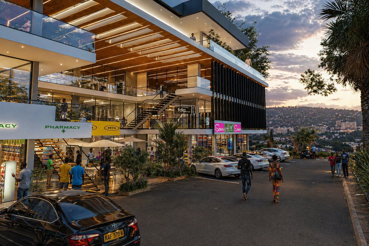 bigwijohn's tweet image. Most commercial buildings struggle with empty upper floors.
Not because businesses aren’t interested but because access feels difficult, hidden, or tiring.
If people can’t easily reach it, they won’t use it. #architecture #kigali #Rwanda