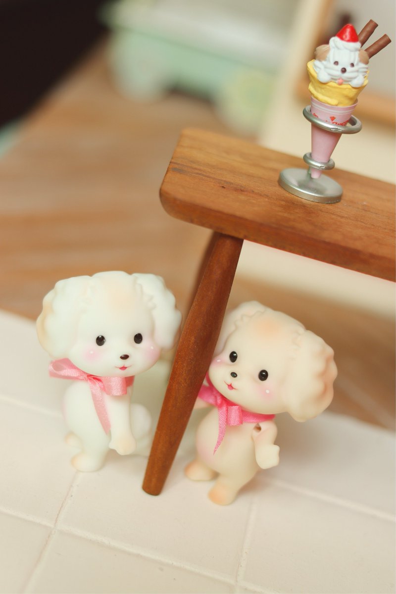 PIPOSDOLL's tweet image. PIPOS新しいわんこシリーズ、オンライン発売開始（5月1日）🐶
第一弾は Pupu です。✨

#PIPOS #Pupu #わんこドール #ドール販売 #新作ドール
