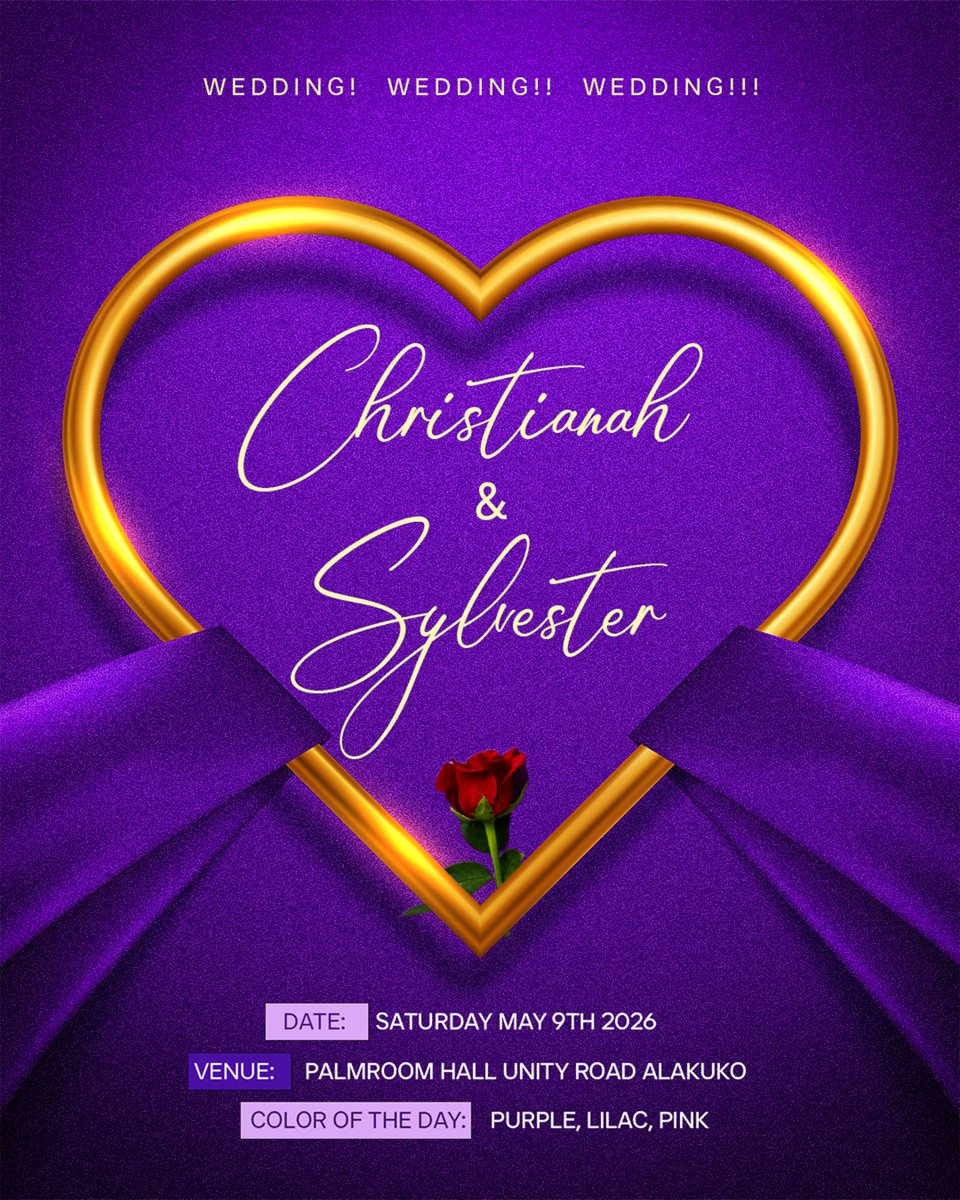moldhausstudio's tweet photo. Wedding Design done by @moldhausstudio 

Need a similar design, Send us a DM.

#happysunday #creative #design https://t.co/vGWWoefTUV