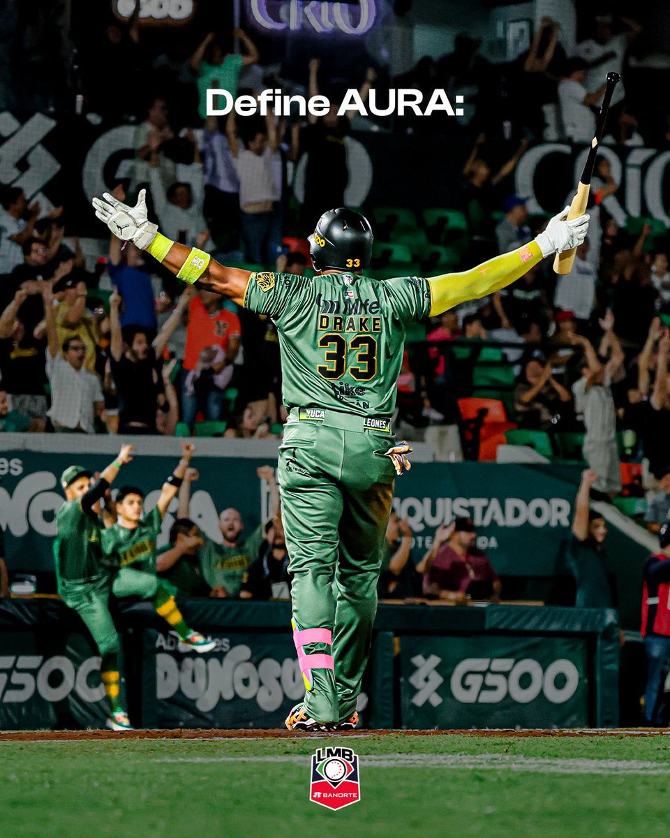 LMBBanorte's tweet photo. Una palabra: A U R A

#LaLigaFuertedeMéxico💪🏼🇲🇽⚾️ https://t.co/8h2DhMvpKm
