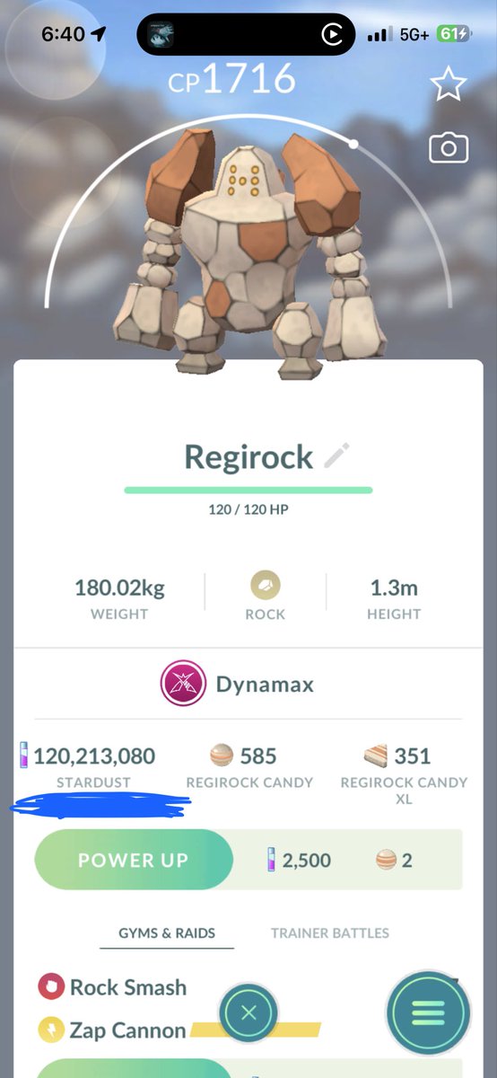 Willn386's tweet image. Part 1 of Saturday Recap,

First off, Im thankful to all my friends, local and abroad. I’m glad to have done at least one special trade during the GMax Battle Day!

Also, finally hit 120M Stardust! 🥳

Time to finally spend some of the hoarded dust..

#Pokemon #PokemonGO