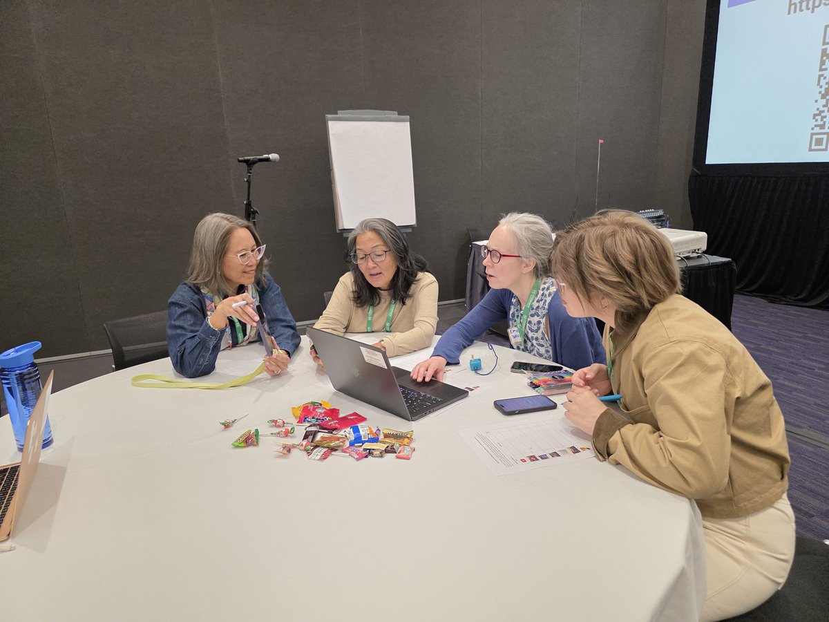 JenBenjaminMD's tweet photo. Learners across all ages fully enagaged in escaping hurricane Red Sox in a game based learning workshop for PCPs on disaster preparedness and framing conversations using a custom GPT. @G7PedsDisaster @PASMeeting https://t.co/TcUElcRrM3