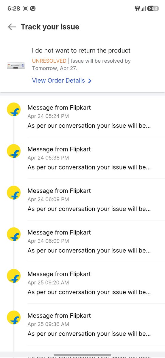 PARTHPATEL7634's tweet image. They're opening a request for something completely different than my return request, even though I have all the records! 😠 #Records #Return

@_Kalyan_K @flipkartsupport @Flipkart. They all are lying