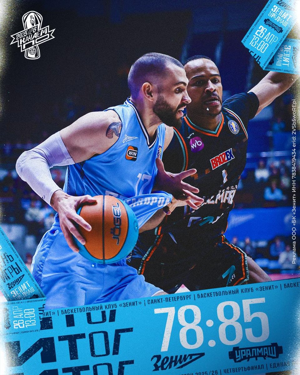 Zenit Basketball Club tweet media