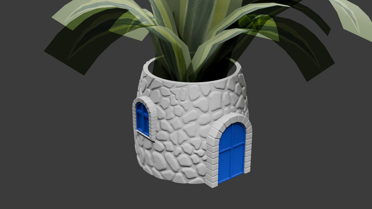 AdAstra3DPrints's tweet image. New Day, New 3D print model. 

For Upcoming Kickstarter project.  

Santorini Inspired Planters.  Stone House Planter. Doors and windows are printed separately for ease of use :)  

#kickstarter #3dprint #3ddesign #STL #Santorini #Greece #planters