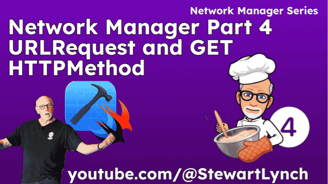 StewartLynch's tweet photo. Back by popular demand.
Part 4 of my Swift Network Manager series is now live. We move from basic URL fetching to URLRequest, HTTP methods, and headers. #Swift #SwiftUI #iOSdev #NetworkManager
https://t.co/Pu7xhjRUVe https://t.co/wgMbJgyl2H
