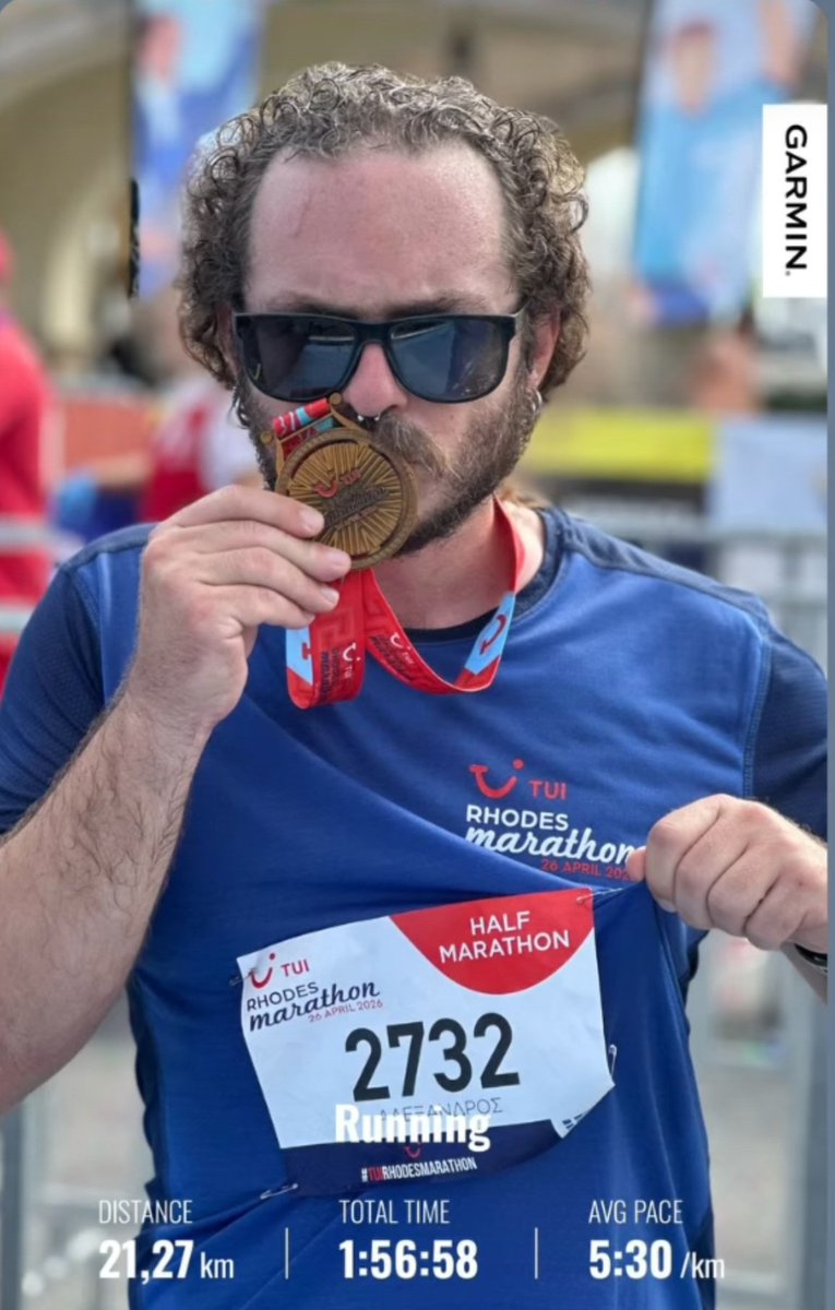 efirhodes's tweet image. Τόσο περήφανη για το παλικάρι μου! #soproud #proudmother #tuirhodesmarathon