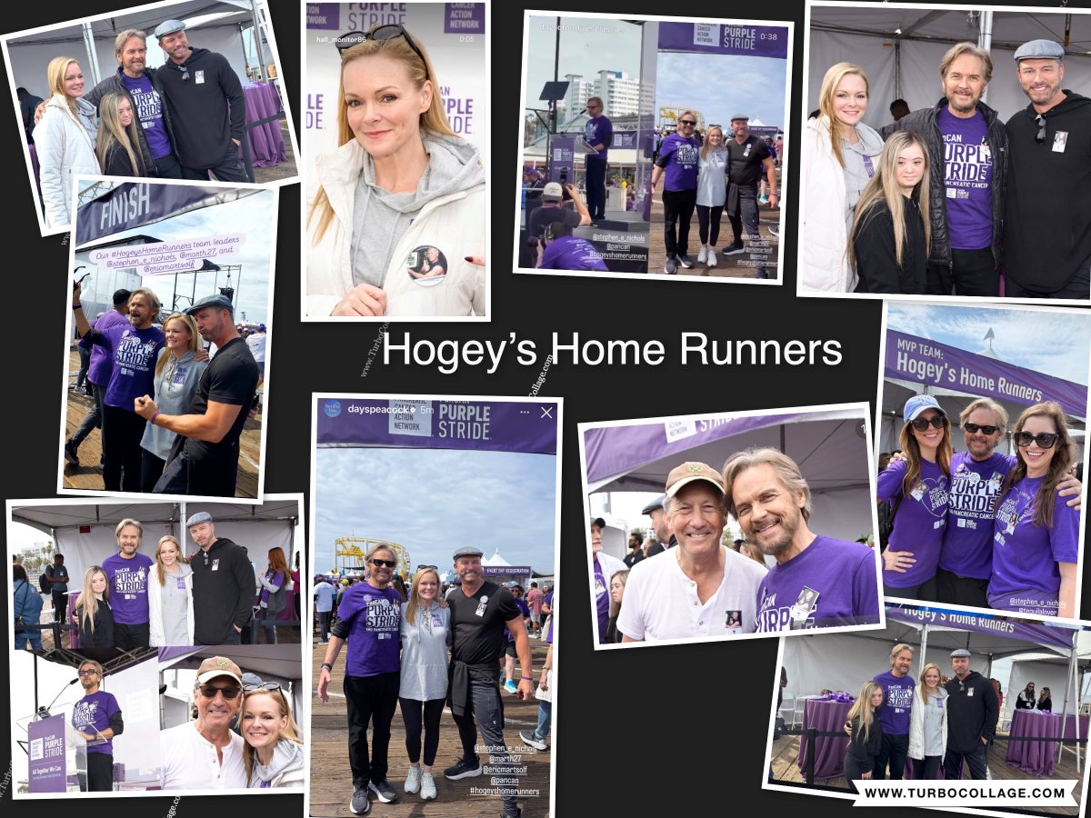 BourdoPeggy's tweet photo. #pancan #Hogeyshomerunners @DrakeHogestyn Love seeing them to come together for such a great cause and honoring a great man. Too many have loss lives to Pancreatic cancer. I lost a dear friend last year, cancer stinks. Thank you @DaysPeacock Cast.@sappstick https://t.co/biuL5gAMiX