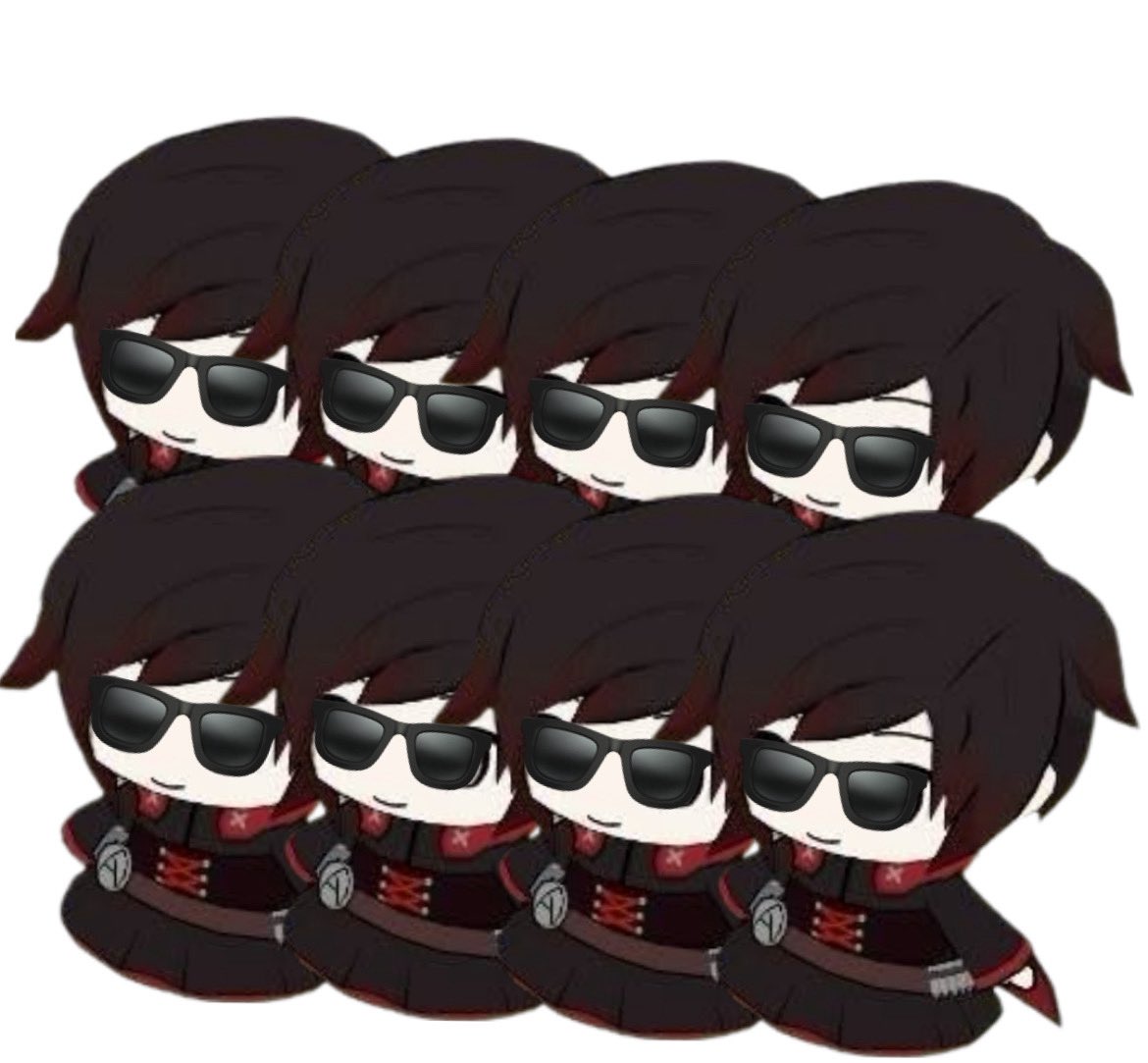 jaYTgameNews's tweet image. (Edit made by @sungueur I just added the sunglasses) 
I couldn’t help myself. #RWBY #RubyRose