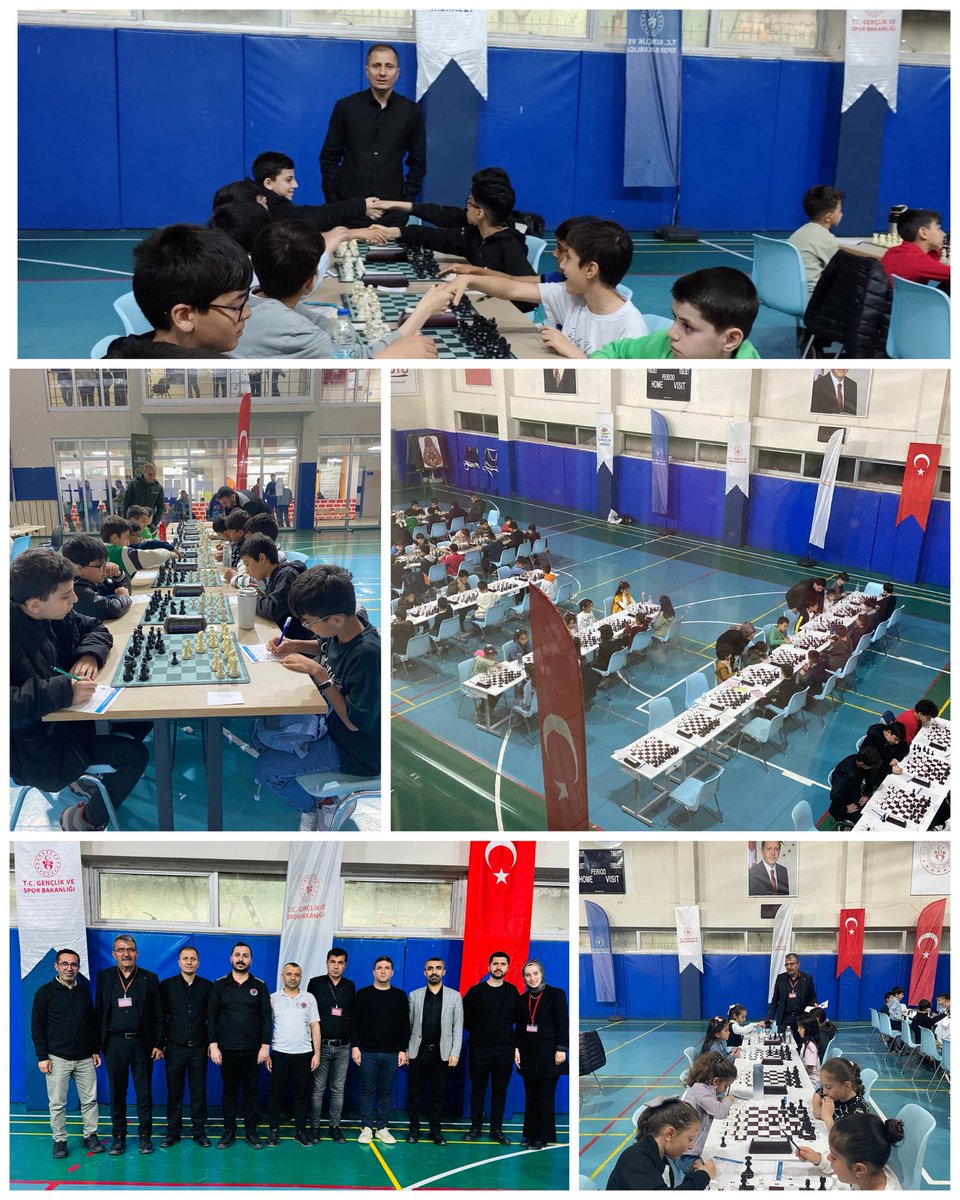 GSB_Sirnak's tweet photo. 23 Nisan’da Zekâ Hamleleri: TBMM Kupası Satranç Turnuvası Tamamlandı ♟️🇹🇷

23 Nisan coşkusu satranç tahtalarına taşındı. 98 sporcunun katıldığı TBMM Kupası Satranç Turnuvası; 8, 10, 12 ve 14 yaş altı kategorilerinde büyük heyecana sahne oldu.
++++ https://t.co/1zkJUdSwCD