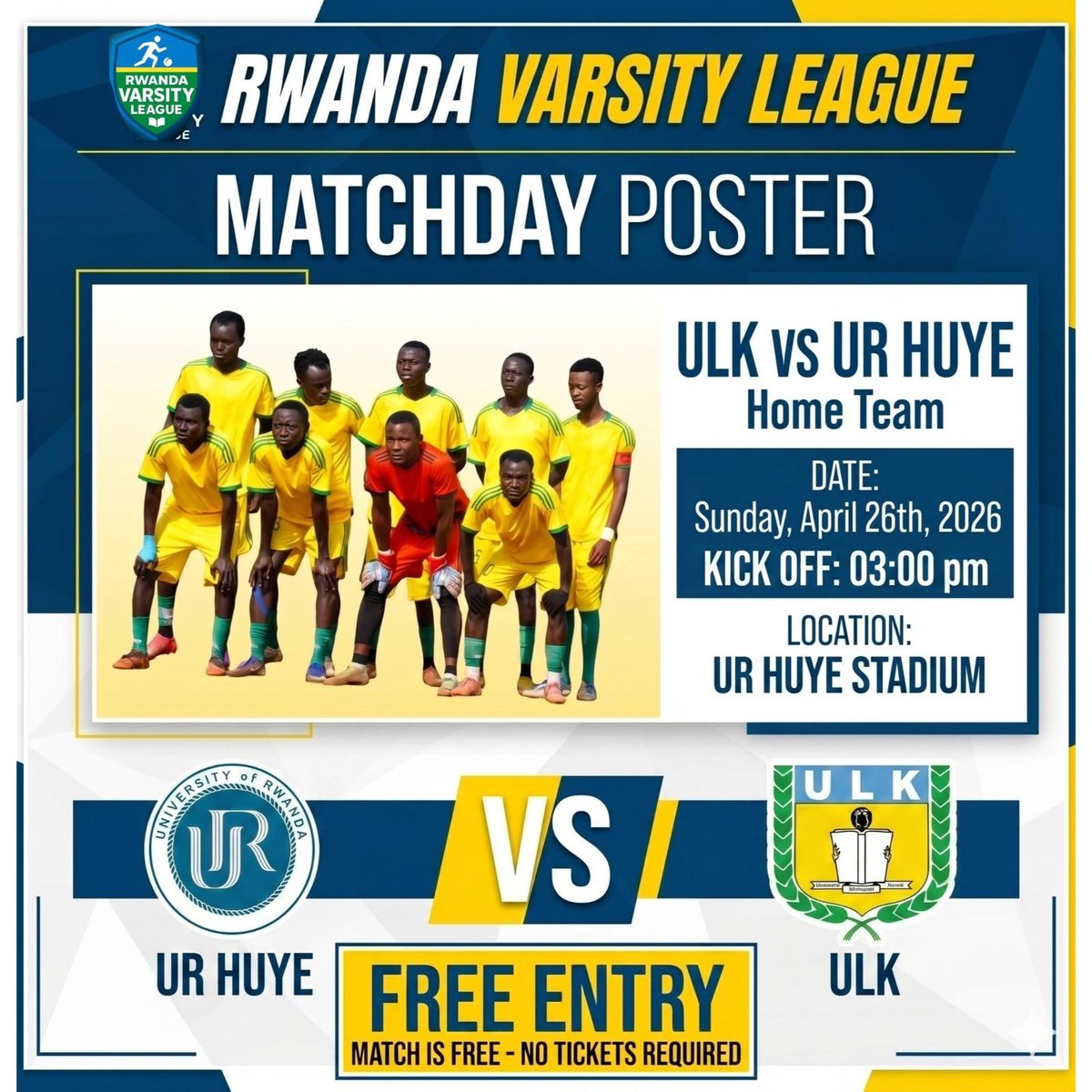 Happening now!!!! @Uni_Rwanda Huye campus Vs @ULK_info in the ...