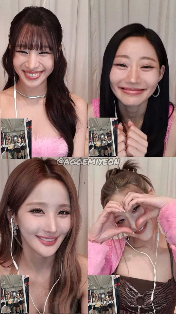 agoemiyeon's tweet image. 260426 위드뮤

Had my first fansign videocall with them!!! Manage to ask them to say "sayang" and belle flirt with me lol. I hope to have this kind of opportunity more in future 🥹

#KISSOFLIFE #키스오브라이프 #JULIE #NATTY #BELLE #HANEUL