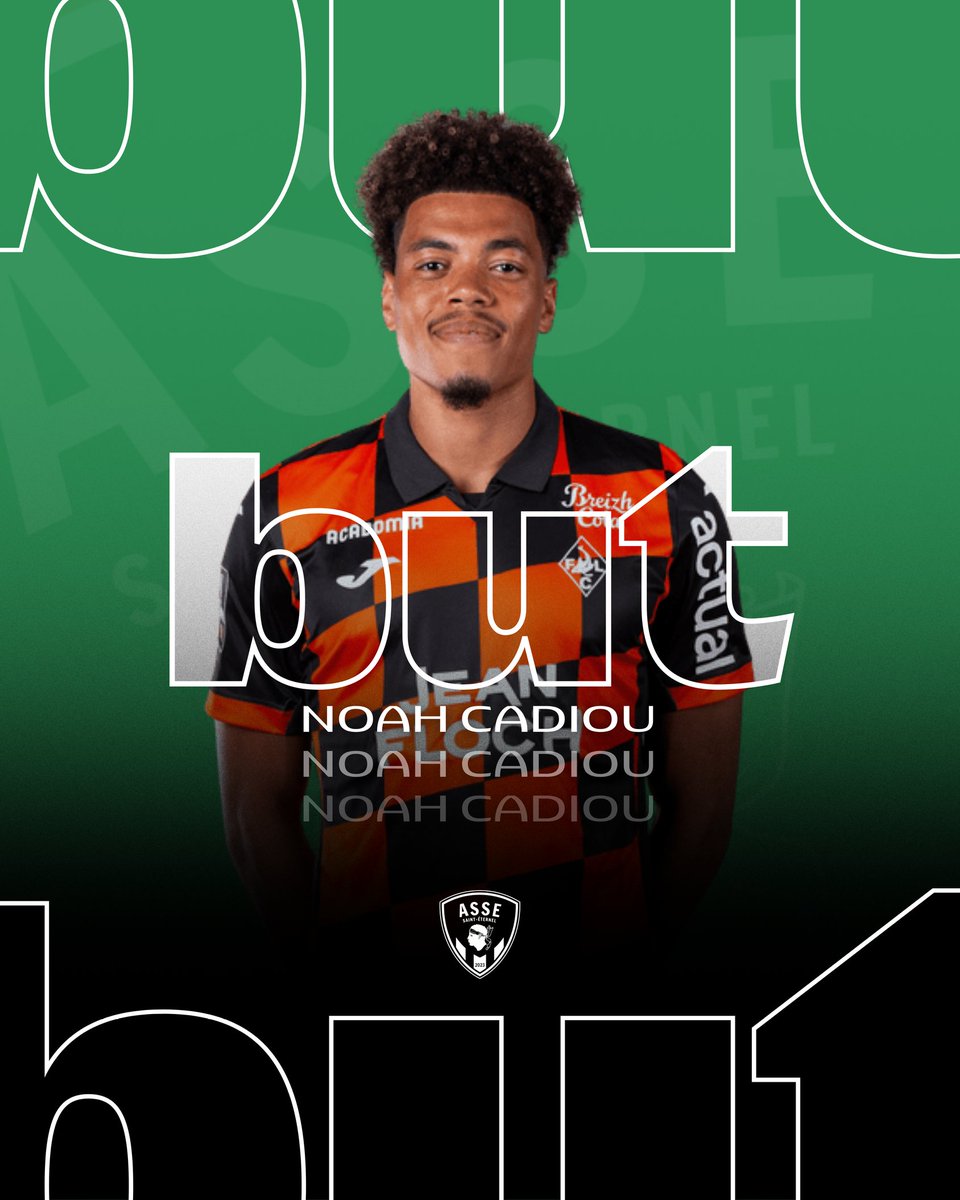 ASSE_ufficiale's tweet photo. ⌚️ | 47' - 𝐁𝐔𝐓 !!! Noah Cadiou qui marque quelques minutes après son entrée en jeu pour les Verdi è i Bianchi ! 🤩🤩 Quel coaching de malade de Christophe Galtier dans ce match ! 🤯 [1-3] #NNRCASSE

#TFLigue1 #TFFederation #ForzaEterna https://t.co/39B7l8gBya