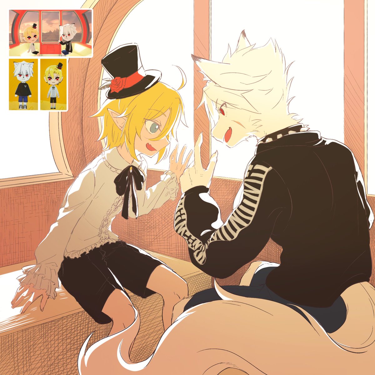 🎡
#ライヒュ #lycahugo